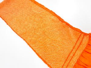 正絹　振袖用　絞り　帯揚げ